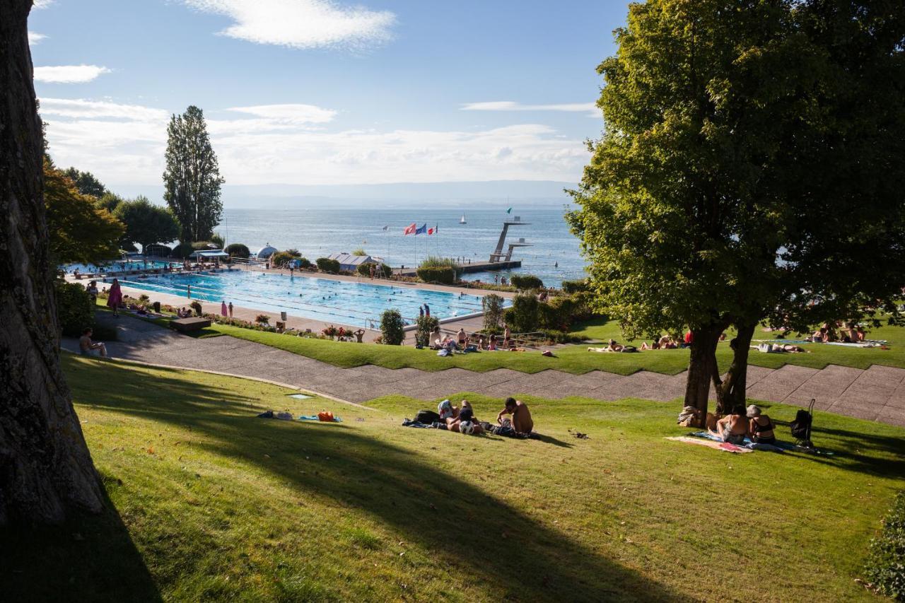 Balcony Of Lake Geneva Thollon-les-Memises Екстериор снимка